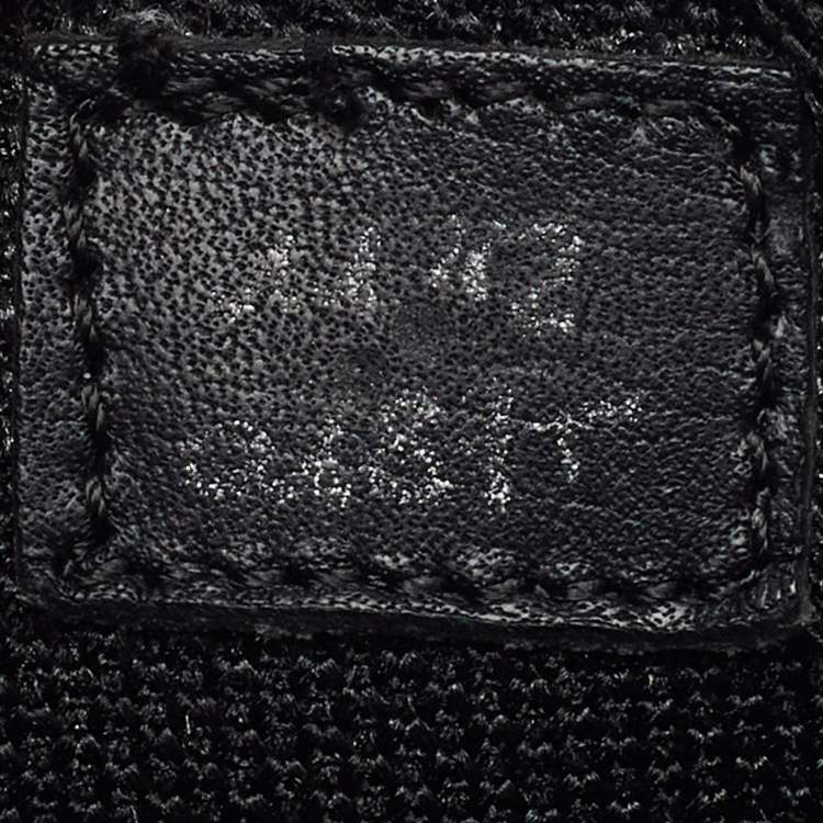 Pre Owned Berluti Black Leather Fast Track Low Top Sneakers Size 46