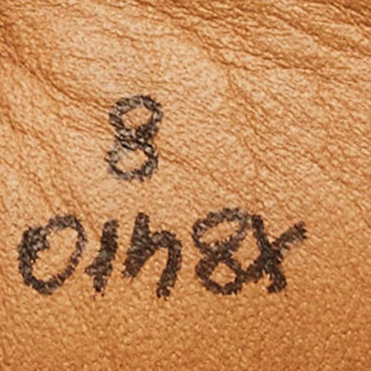 Pre Owned Berluti Multicolor Leather Playtime Lace Up Sneakers Size 42