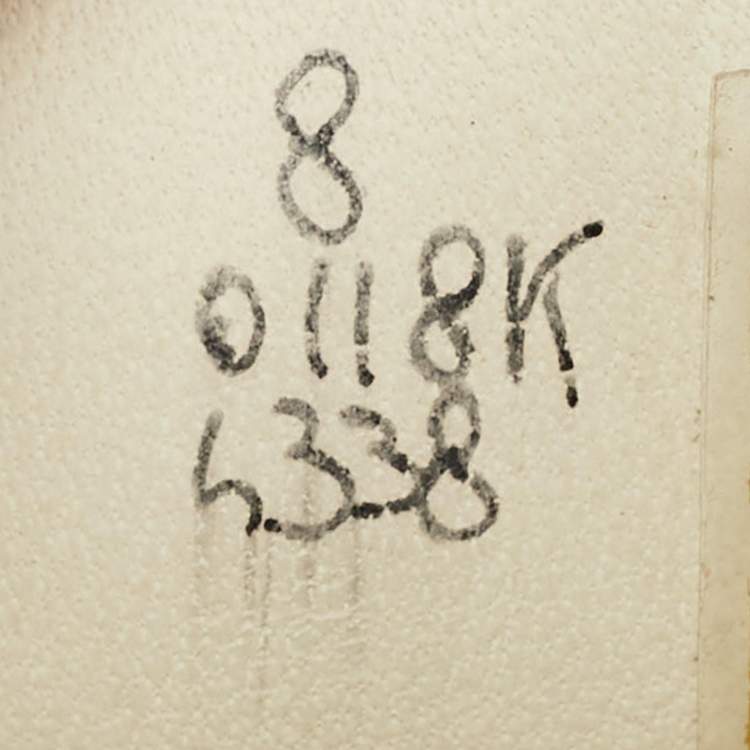 Pre Owned Berluti Brown Leather Slip On Sneakers Size 42