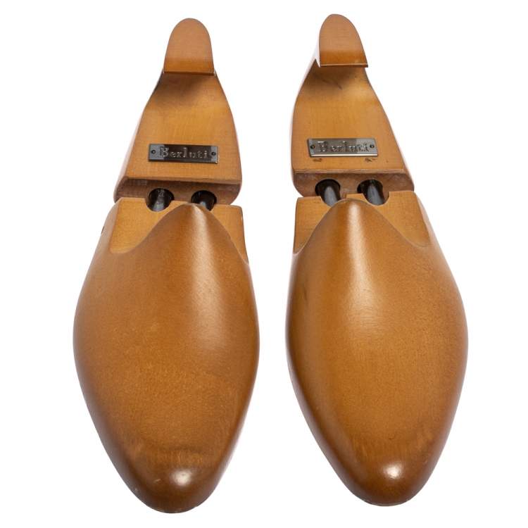 Pre Owned Berluti Brown Leather Alessandro Démesure Lace Up Oxford Size 40
