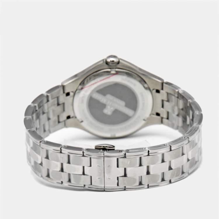 Pre Owned Bernhard H. Mayer Blue Stainless Steel Le Classique BH40P/CW Men's Wristwatch 42 mm 