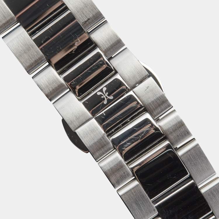 Pre Owned Bernhard H. Mayer Blue Stainless Steel Ballad BHO5/CWR Men's Wristwatch 44 mm
