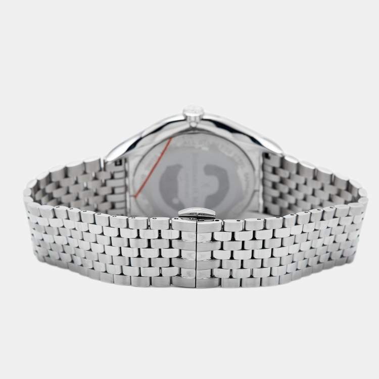 Pre Owned  Bernhard H.Mayer Silver Stainless Steel Muses BH08/CW wristwatch Men's Wristwatch 42 mm 
