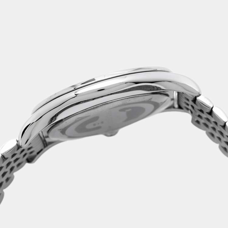 Pre Owned  Bernhard H.Mayer Silver Stainless Steel Muses BH08/CW wristwatch Men's Wristwatch 42 mm 