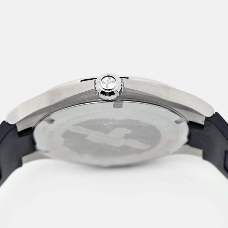 Pre Owned Bernhard H. Mayer Black Stainless Steel Rubber Le Classique BH33P/CW Men's Wristwatch 42 mm