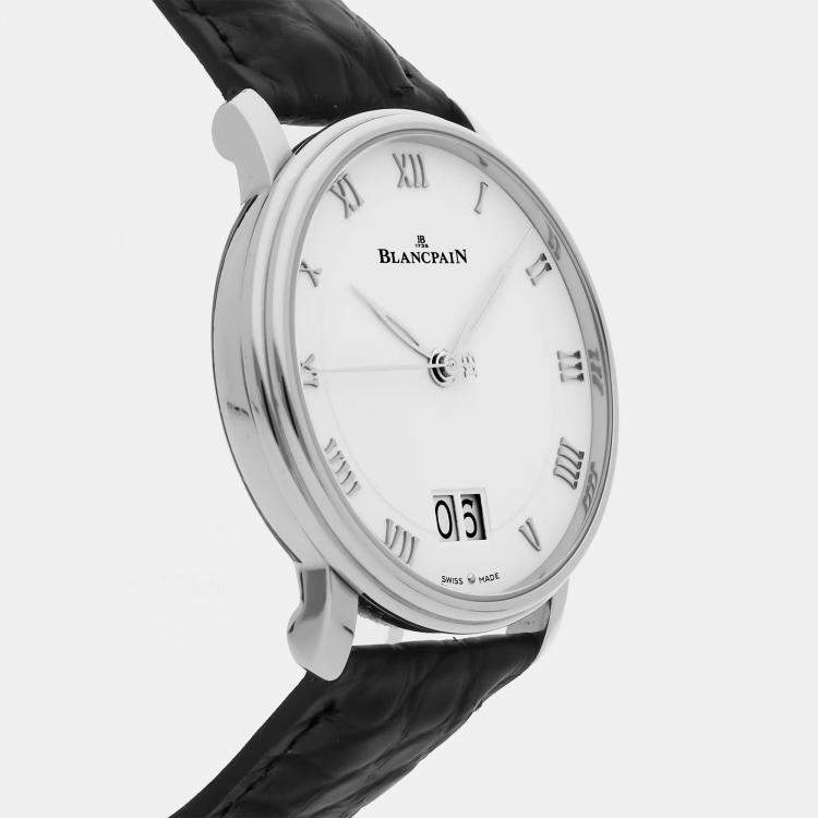 Pre Owned Pre-Owned Blancpain Villeret 6669-1127-55B Automatic  Men's Watch 40 mm