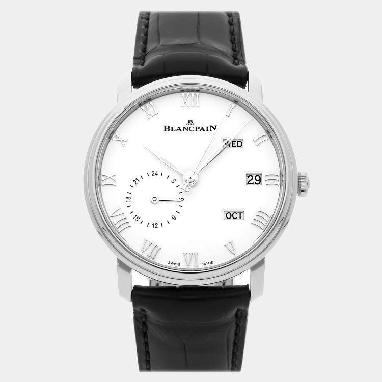 Pre Owned Pre-Owned Blancpain Villeret Quantieme Annuel GMT 6670-1127-55B Automatic 40 mm