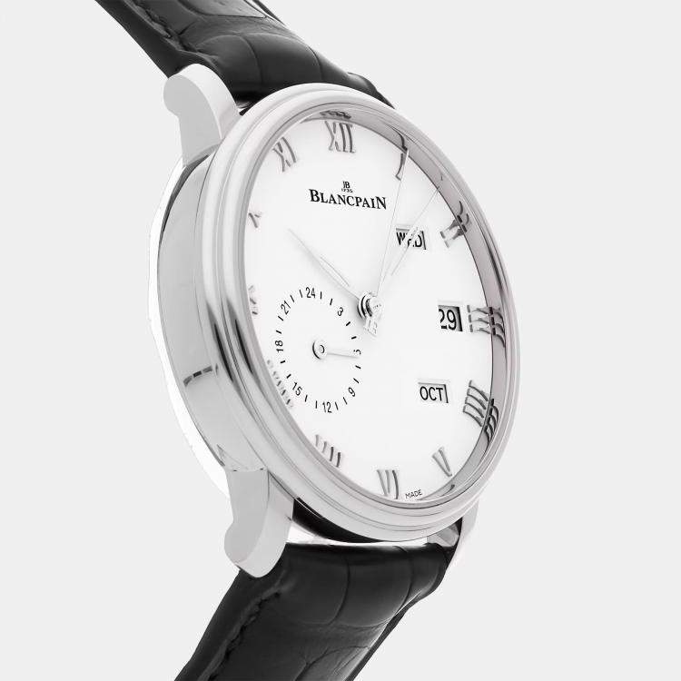 Pre Owned Pre-Owned Blancpain Villeret Quantieme Annuel GMT 6670-1127-55B Automatic 40 mm