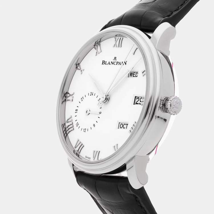 Pre Owned Pre-Owned Blancpain Villeret Quantieme Annuel GMT 6670-1127-55B Automatic 40 mm