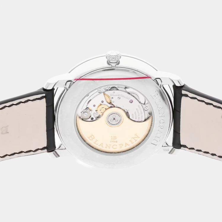 Pre Owned Pre-Owned Blancpain Villeret Quantieme Annuel GMT 6670-1127-55B Automatic 40 mm