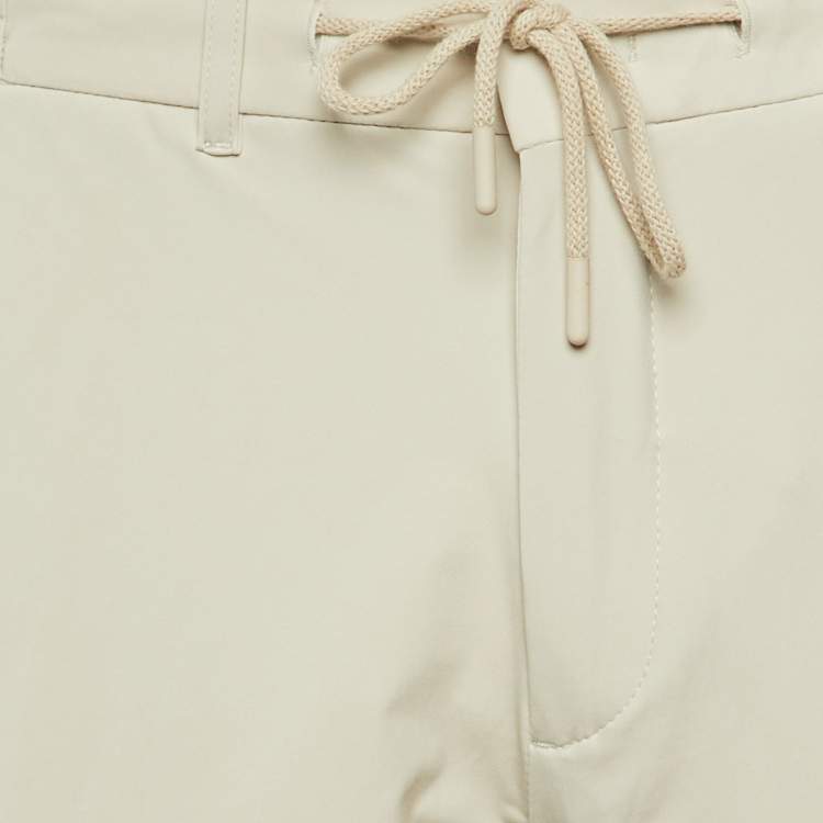 Pre Owned Boggi Milano Beige Nylon B Tech Stretch Trousers M/L 