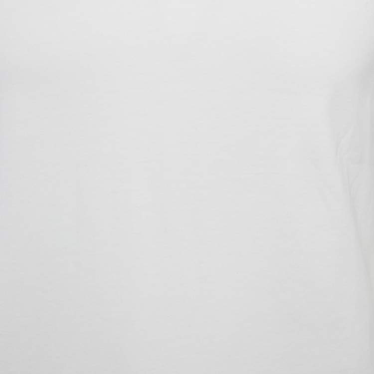 مملوكة مسبقًا Boss By Hugo Boss White Cotton Jersey Tiburt T-Shirt S