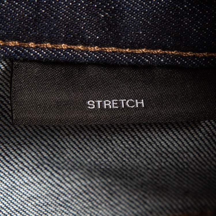 Pre Owned Boss By Hugo Boss Blue Stretch Denim Slim Fit Jeans XXL Waist 38''
