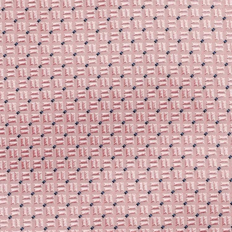 مملوكة مسبقًا Boss By Hugo Boss Pink Patterned Silk Classic Tie 