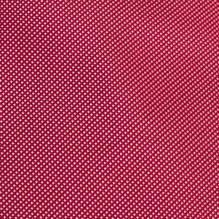 Pre Owned Boss By Hugo Boss Red Micro Dot Silk Tie