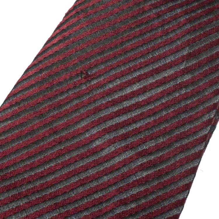 hugo boss burgundy tie