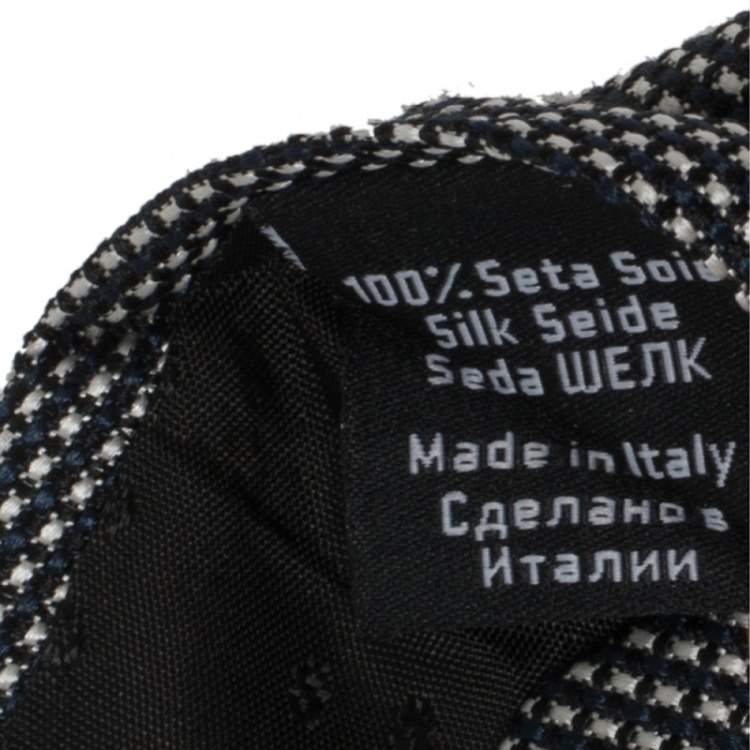 مملوكة مسبقًا Boss By Hugo Boss Black Dotted Pattern Silk Tie