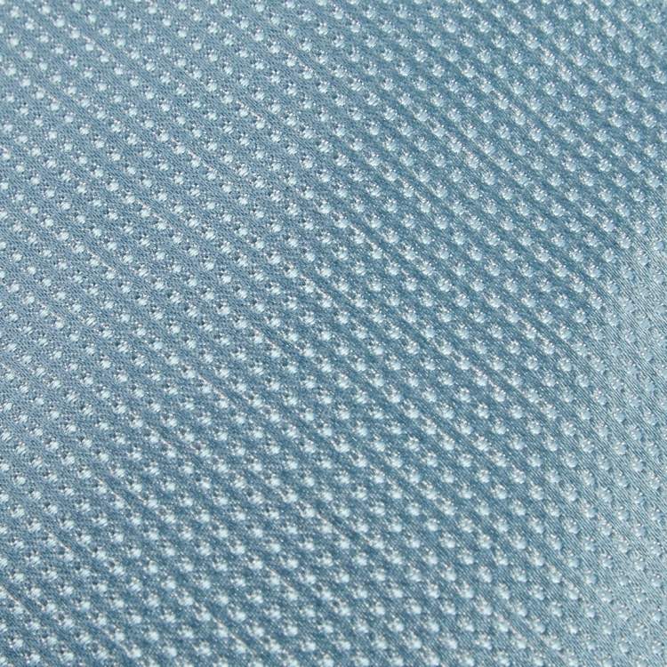 Pre Owned Boss By Hugo Boss Blue Patterned Silk Jacquard Tie