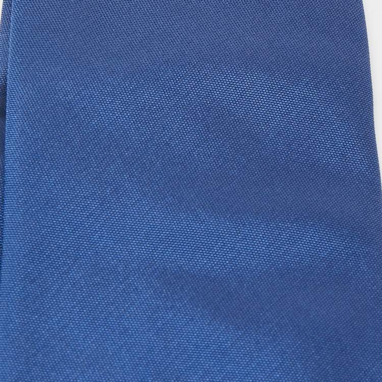 Pre Owned Boss by Hugo Boss Blue Silk Classic Tie