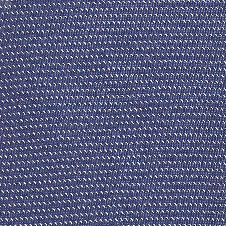 Pre Owned Boss By Hugo Boss Navy Blue Patterned Silk Tie