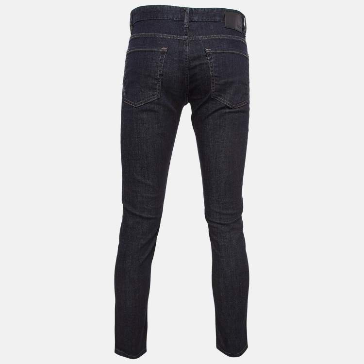 Pre Owned Boss By Hugo Boss Blue Denim Jeans S Waist 33"