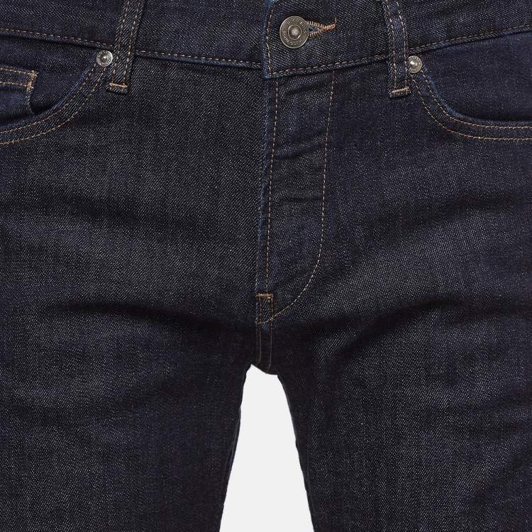 Pre Owned Boss By Hugo Boss Blue Denim Jeans S Waist 33"