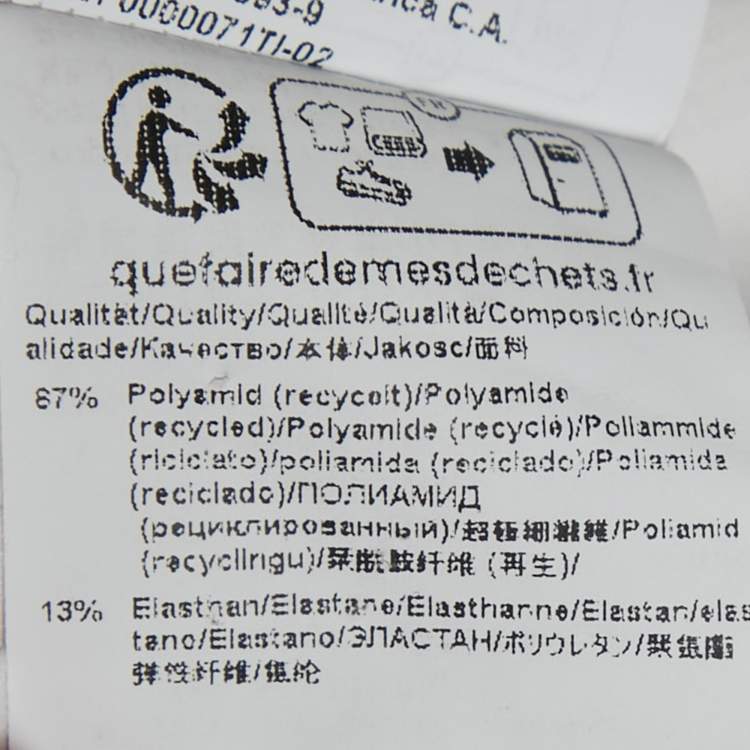 Pre Owned Boss by Hugo Boss White Jersey Button Front Shirt M