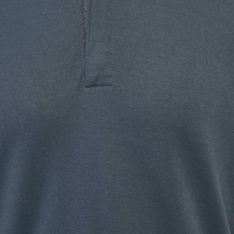 Pre Owned Boss By Hugo Boss Navy Blue Regular Fit Verona Polo T-Shirt M