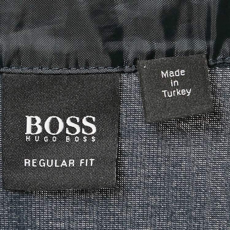 Pre Owned Boss By Hugo Boss Navy Blue Regular Fit Verona Polo T-Shirt M