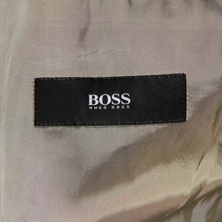 Pre Owned Boss By Hugo Boss Grey Wool Da Vinci Blazer M