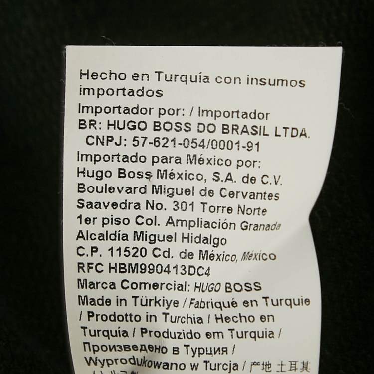 Pre Owned Boss By Hugo Boss Black Patterned Jersey Pack 33 Polo T-Shirt XXL