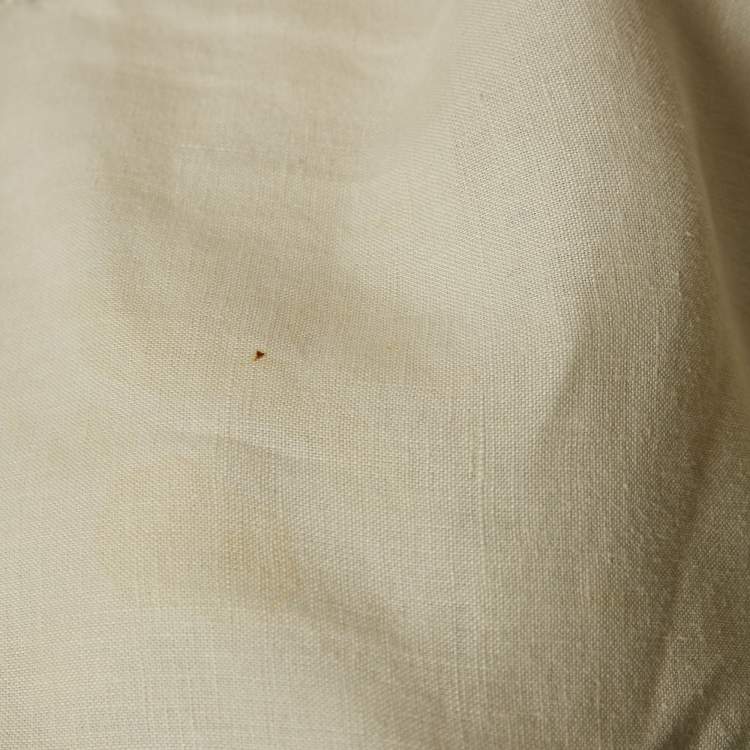 Pre Owned Boss By Hugo Boss Beige Linen Shorts M