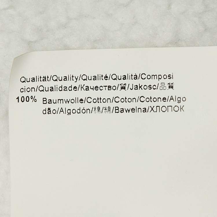 Pre Owned Boss By Hugo Boss Grey Cotton Knit Zip Front Sweater L