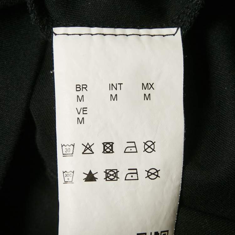 Pre Owned Boss by Hugo Boss Black Logo Jersey Paule 2 Polo T-Shirt M