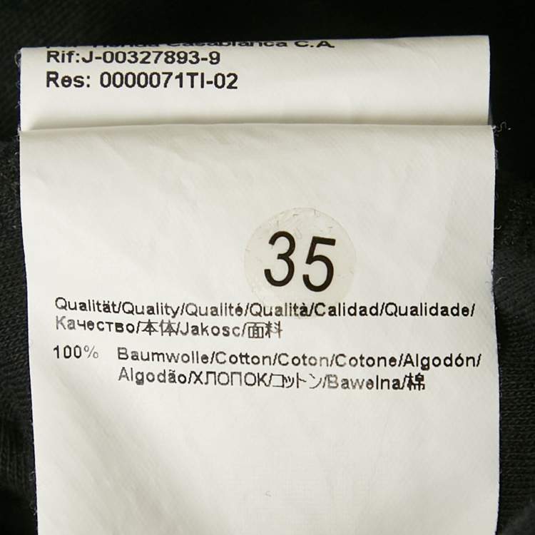 Pre Owned Boss by Hugo Boss Black Logo Jersey Paule 2 Polo T-Shirt M