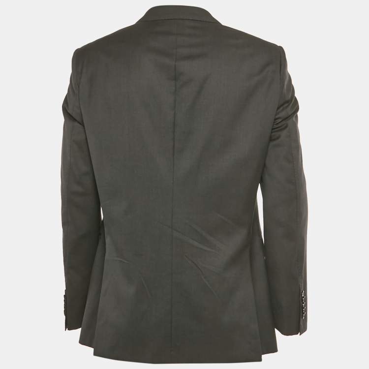 مملوكة مسبقًا Boss By Hugo Boss Grey Wool T-Harvers2 Blazer L