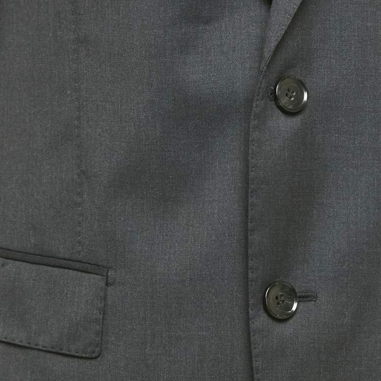 مملوكة مسبقًا Boss By Hugo Boss Grey Wool T-Harvers2 Blazer L