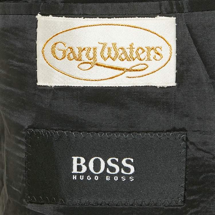 Pre Owned Boss By Hugo Boss Black Wool Gary Waters Blazer XL