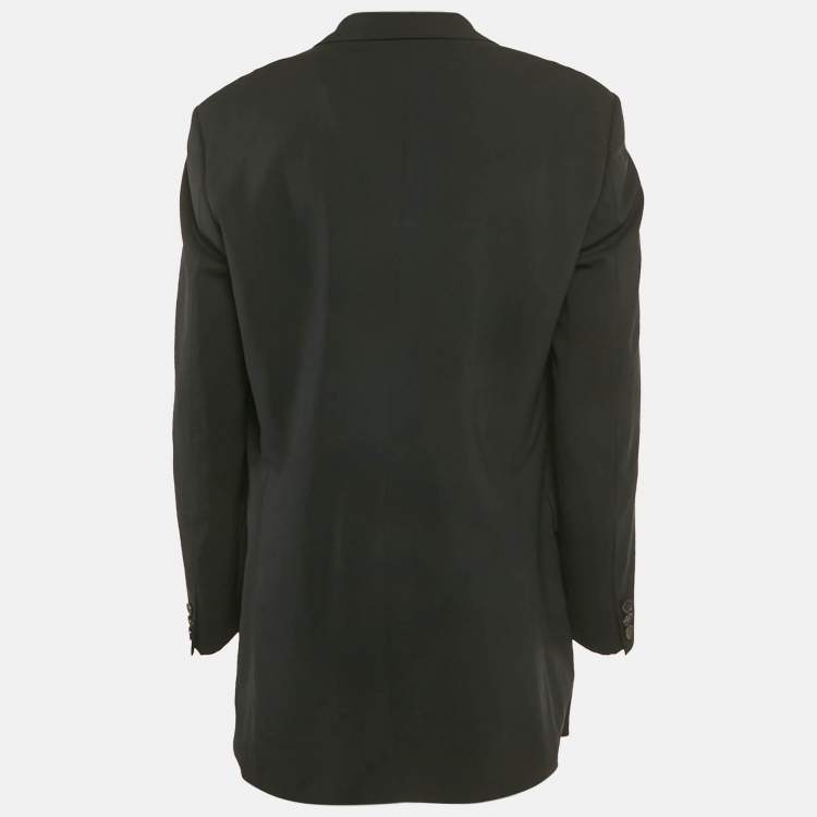 Pre Owned Boss By Hugo Boss Black Wool Gary Waters Blazer XL