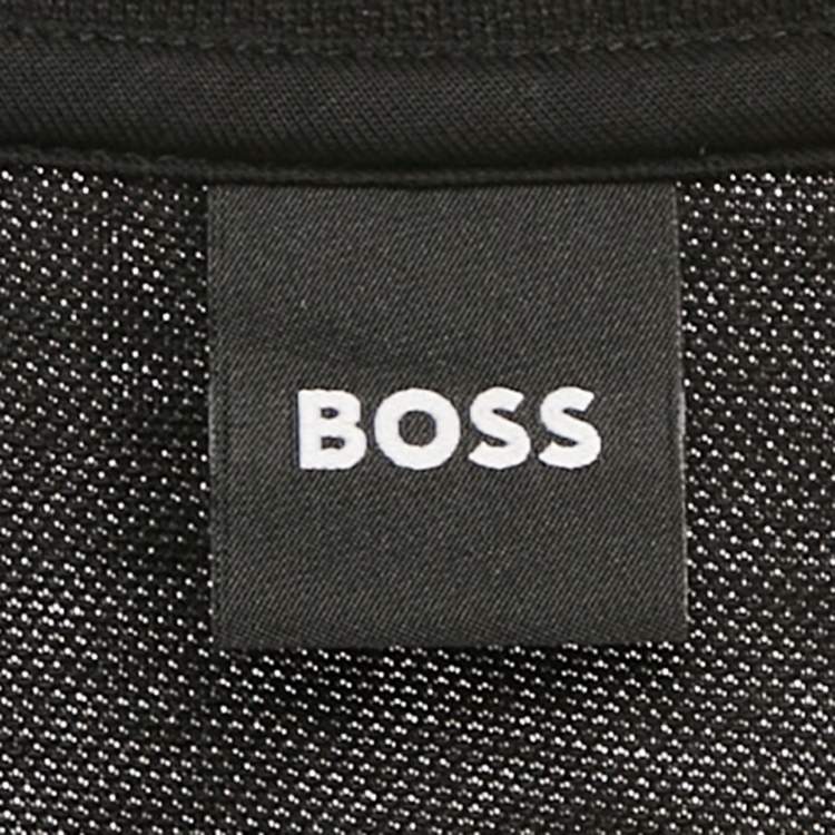 Pre Owned Boss By Hugo Boss Black Knit H Thompson T-Shirt M