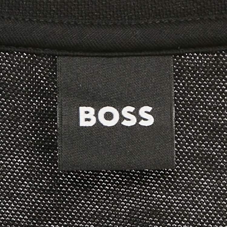 Pre Owned Boss By Hugo Boss Black Knit H Thompson T-Shirt S