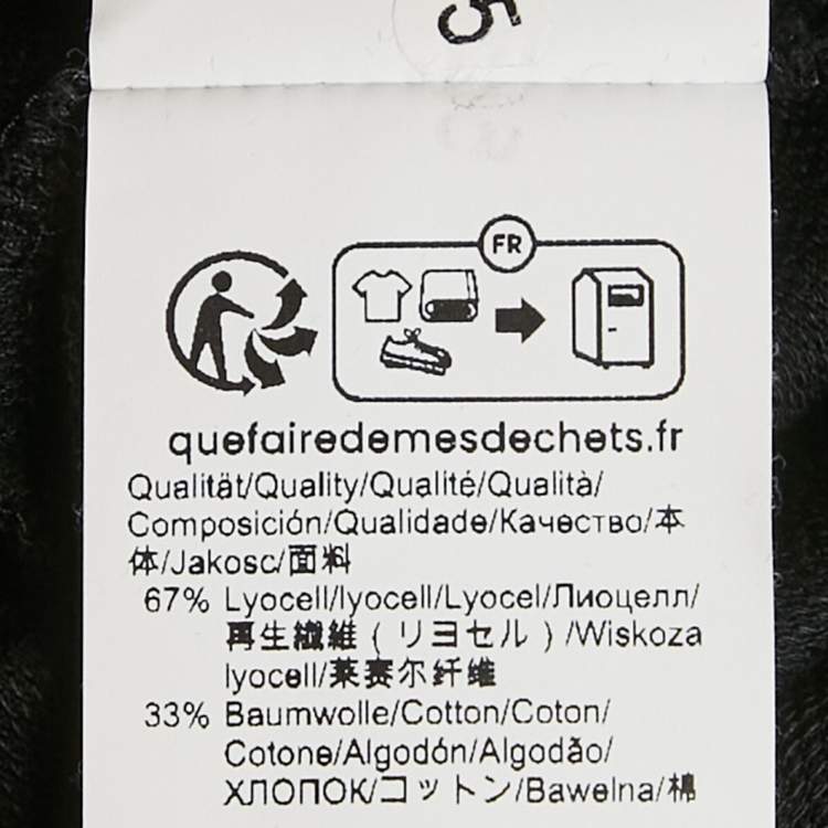 Pre Owned Boss By Hugo Boss Black Knit H Thompson T-Shirt S