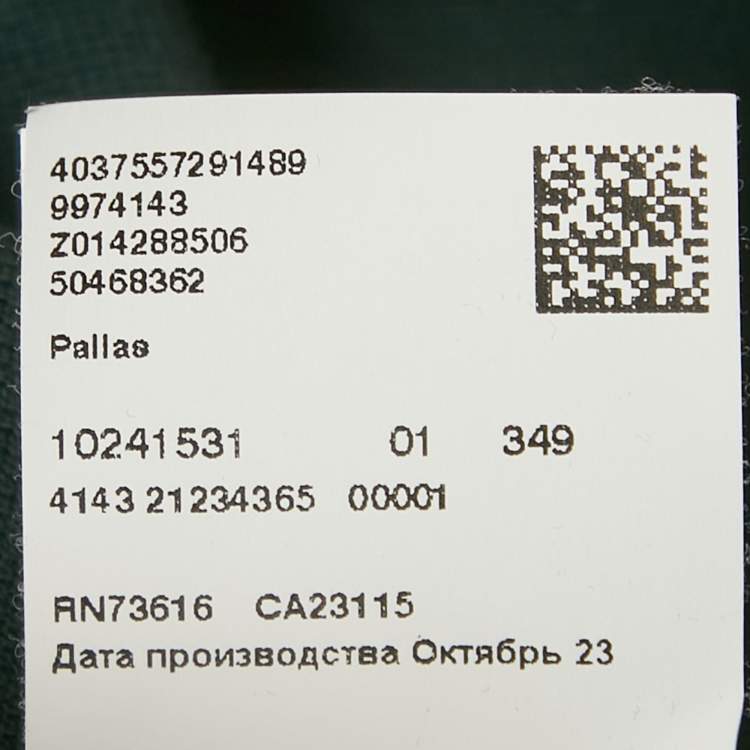 Pre Owned Boss By Hugo Boss Dark Green Cotton Pique Pallas Polo T-Shirt XL