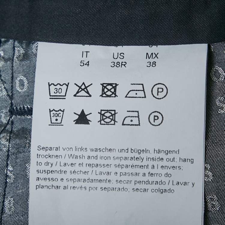 Pre Owned Boss By Hugo Boss Navy Blue Cotton Blend Relaxed Fit Joggers XXL