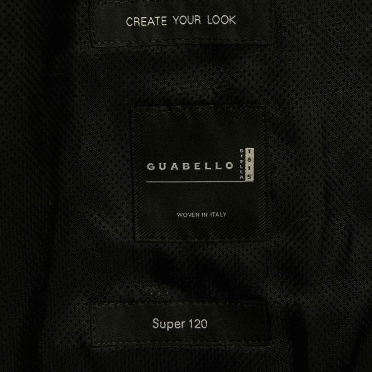 مملوكة مسبقًا Boss By Hugo Boss Black Gabardine Regular Fit Suit XXL