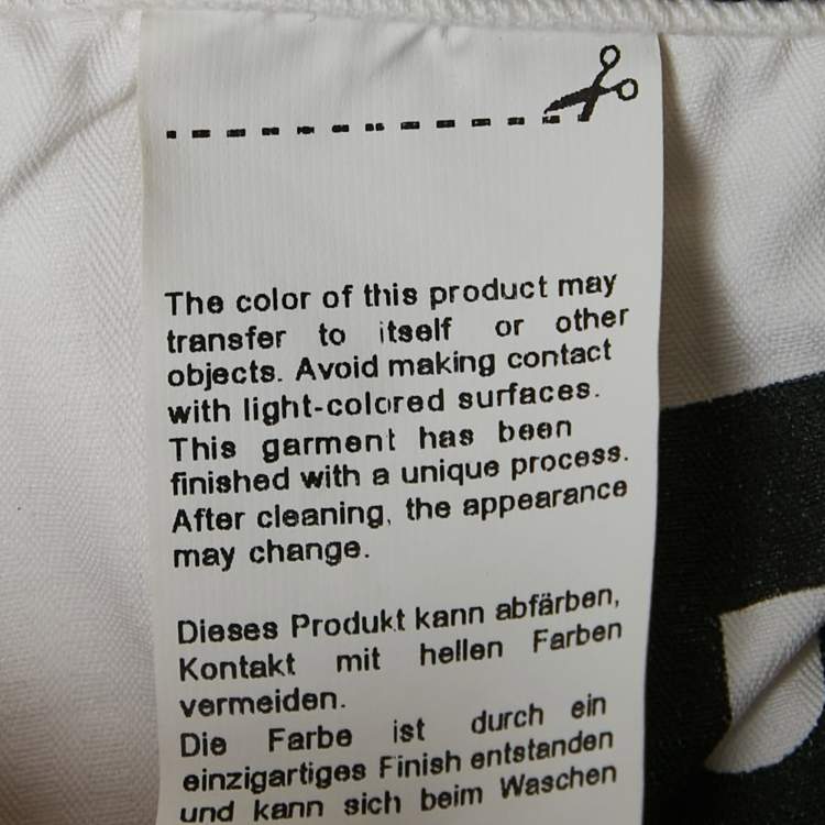 Pre Owned Boss By Hugo Boss White Denim Delaware Slim Jeans M/Waist 31"