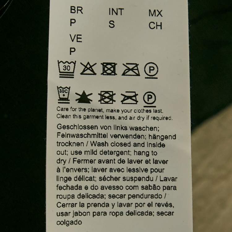 Pre Owned Boss By Hugo Boss Black Cotton and Nylon Zip-Up Steele Jacket S