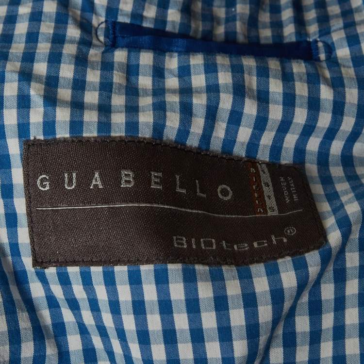 Pre Owned Boss By Hugo Boss Navy Blue Wool Guabello Biotech Regular Fit Blazer XXXL