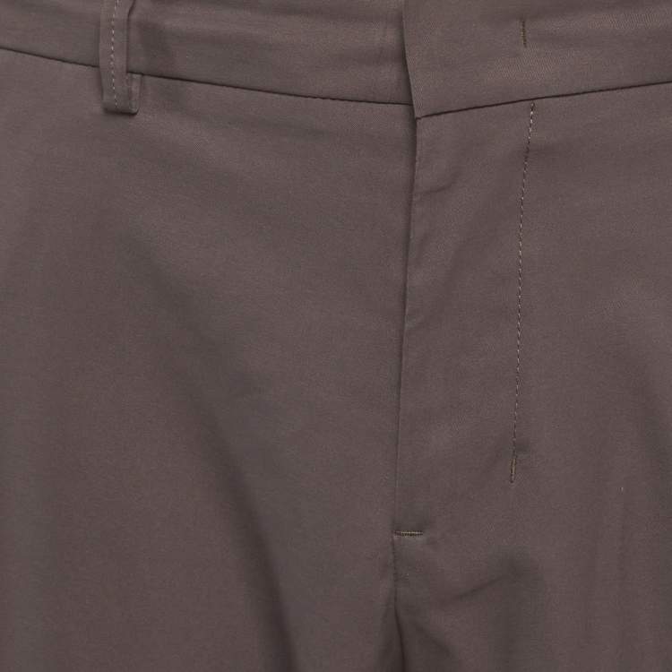 Pre Owned Boss By Hugo Boss Grey Technical Twill Spectre Shorts XXL