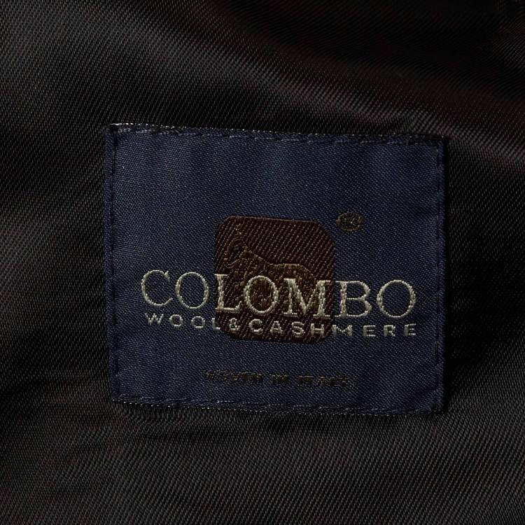 Pre Owned Boss By Hugo Boss Black Wool Felt Morgan Coat XL